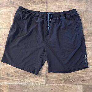 Peter Millar men’s Athletic Shorts, navy blue, 3 pockets, XL or 36”